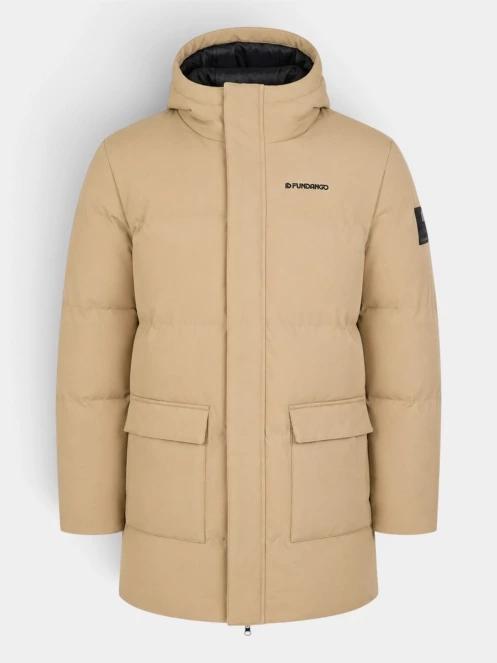 gaca de iarna matlasata pt. barbati Fundango Nordvik Parka Jacket galben 8