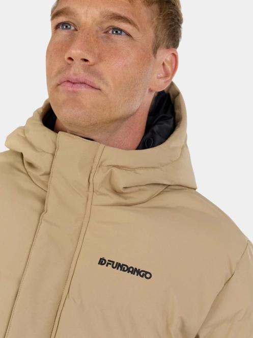 gaca de iarna matlasata pt. barbati Fundango Nordvik Parka Jacket galben 5