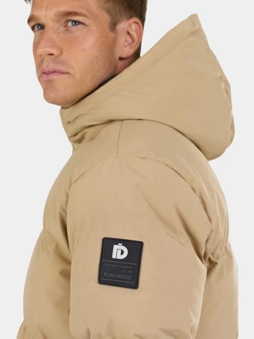 gaca de iarna matlasata pt. barbati Fundango Nordvik Parka Jacket galben 6