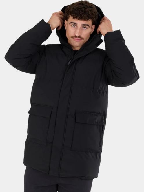 gaca de iarna matlasata pt. barbati Fundango Nordvik Parka Jacket negru 2