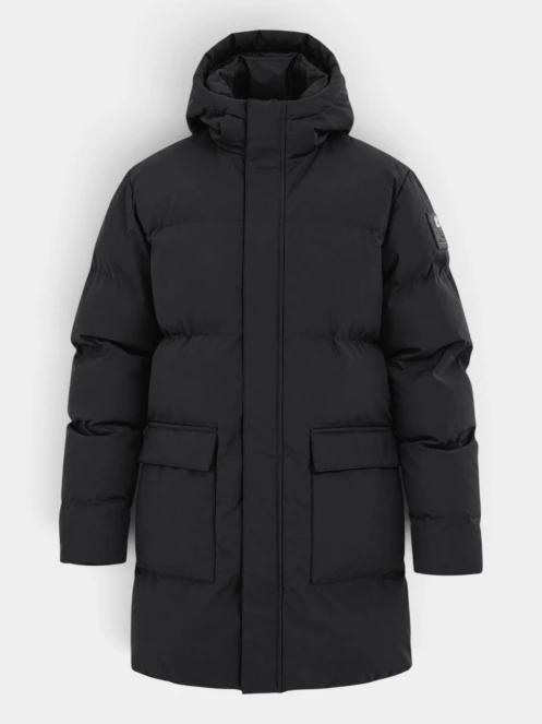 gaca de iarna matlasata pt. barbati Fundango Nordvik Parka Jacket negru 8