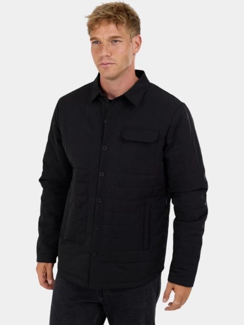 jacheta camasa pt. barbati Fundango Grido Padded Shirt Jacket negru 2