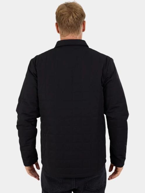 jacheta camasa pt. barbati Fundango Grido Padded Shirt Jacket negru 3