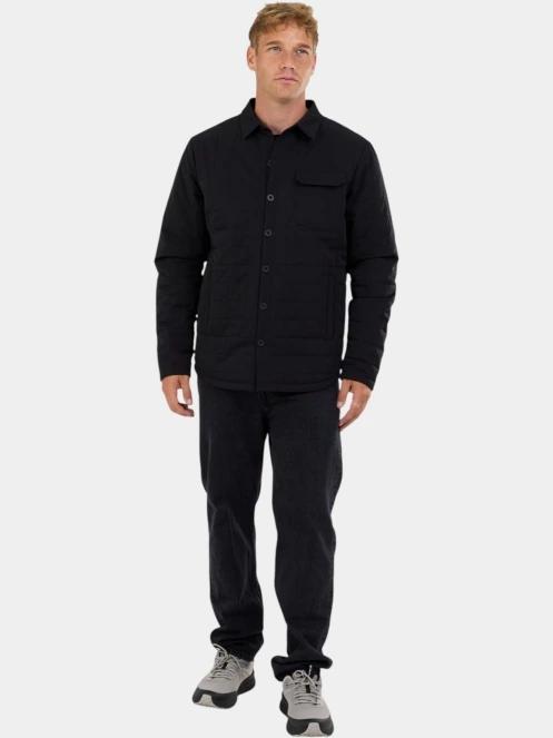 jacheta camasa pt. barbati Fundango Grido Padded Shirt Jacket negru 4