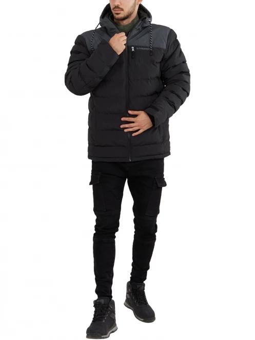jacheta de strada pt. barbati Fundango Passat Padded Jacket negru 4