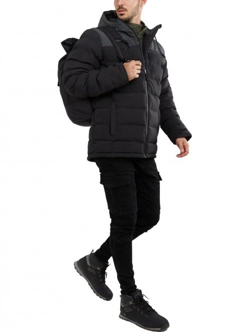 jacheta de strada pt. barbati Fundango Passat Padded Jacket negru 5