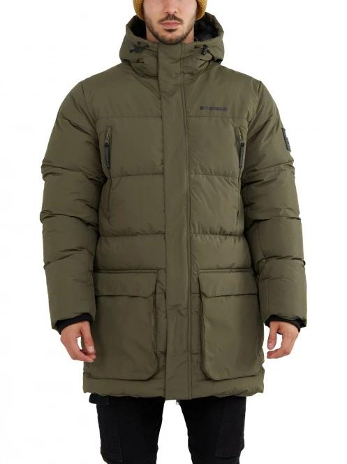 jacheta de iarna pt. barbati Fundango Spirit Puffer Jacket oliv 2