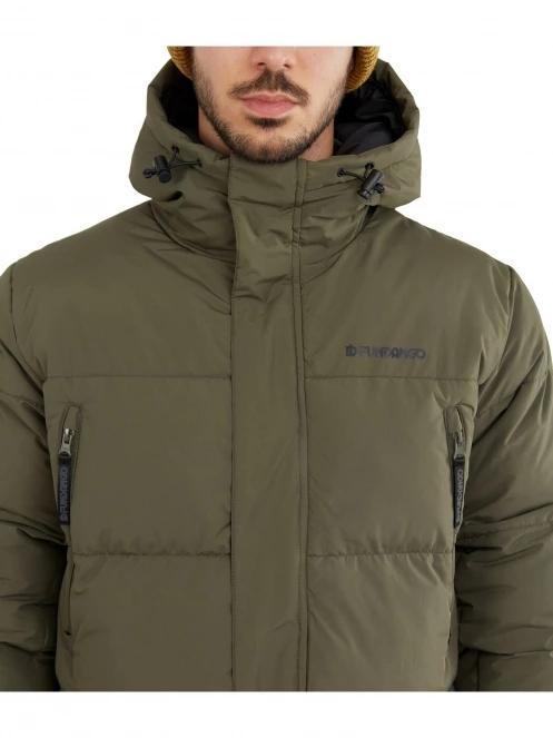 jacheta de iarna pt. barbati Fundango Spirit Puffer Jacket oliv 5