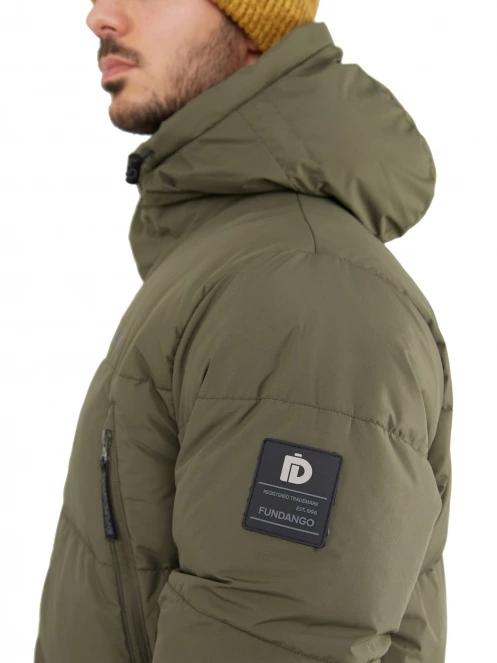 jacheta de iarna pt. barbati Fundango Spirit Puffer Jacket oliv 6