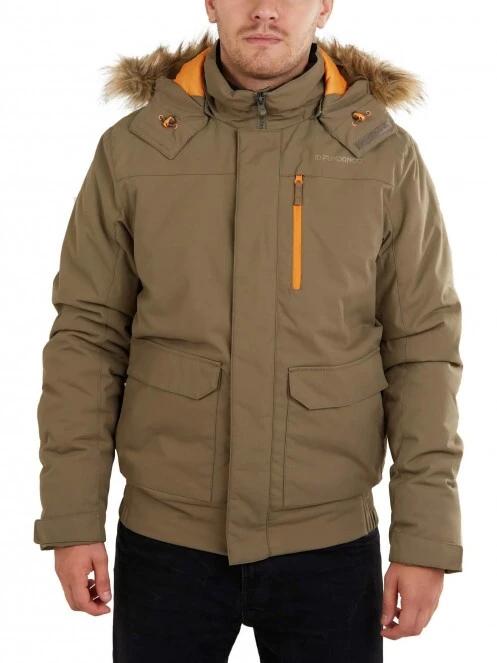 jacheta de strada pt. barbati Fundango Carbone Bomber Jacket maro 2