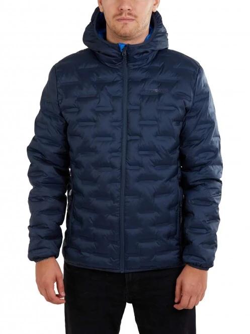 jacheta de strada pt. barbati Fundango Smoke Hooded Jacket albastru inchis 2