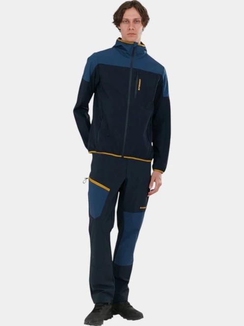 jacheta softshell pt. barbati Fundango Alloy Hooded Softshell albastru inchis 4