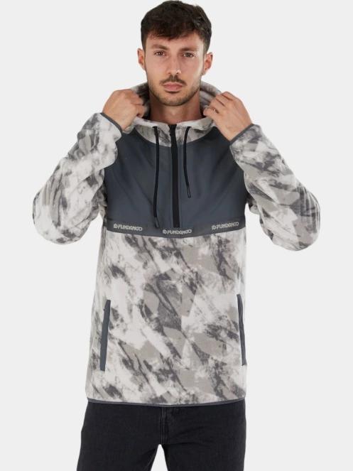 pulover pt. barbati Fundango Exodus Hybrid Jacket gri 2