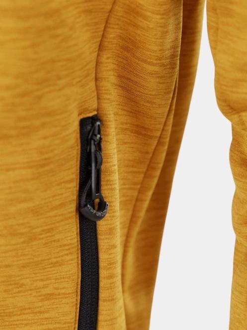 pulover polar pt. barbati Fundango Jefferson Fleece Jacket portocaliu 7