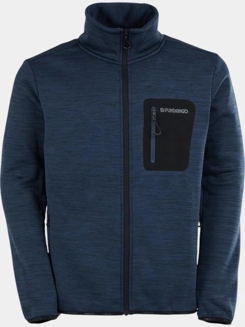 pulover polar pt. barbati Fundango Jefferson Fleece Jacket albastru 9