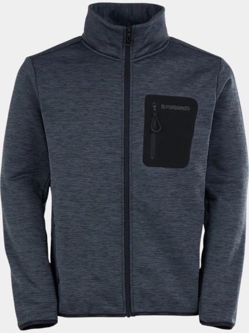 pulover polar pt. barbati Fundango Jefferson Fleece Jacket gri 8