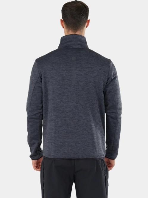 pulover polar pt. barbati Fundango Jefferson Fleece Jacket gri 3