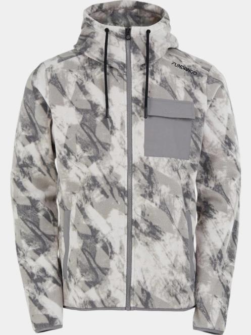 pulover polar pt. barbati Fundango Nestor Fleece Jacket gri 8