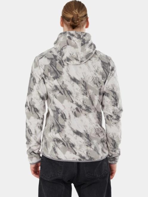 pulover polar pt. barbati Fundango Nestor Fleece Jacket gri 3
