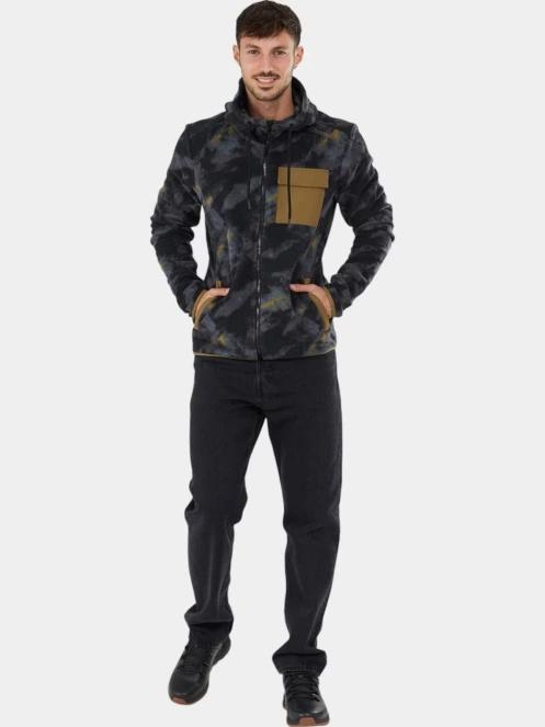 pulover polar pt. barbati Fundango Nestor Fleece Jacket multicolor 4