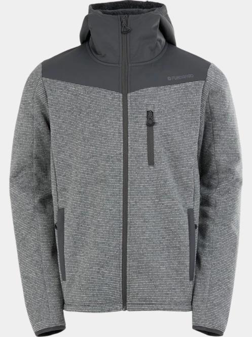 pulover polar pt. barbati Fundango Ashford Insulated Fleece Jacket gri 7