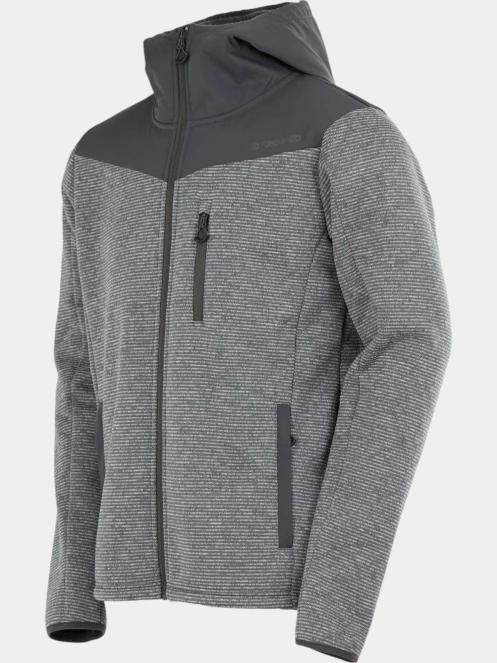 pulover polar pt. barbati Fundango Ashford Insulated Fleece Jacket gri 8