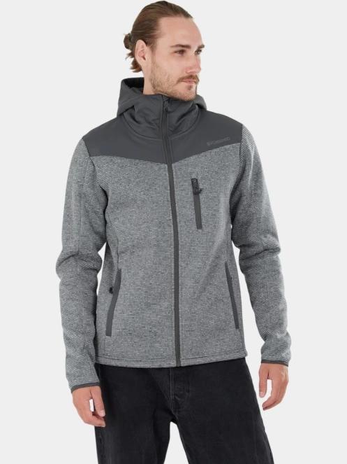 pulover polar pt. barbati Fundango Ashford Insulated Fleece Jacket gri 2