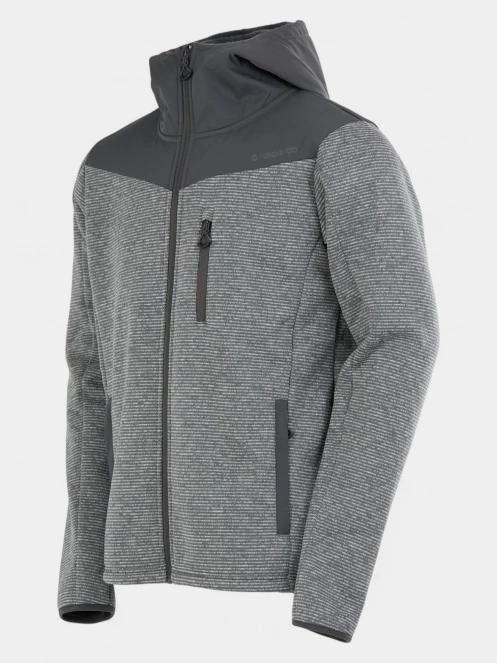 pulover polar pt. barbati Fundango Ashford Insulated Fleece Jacket gri 8