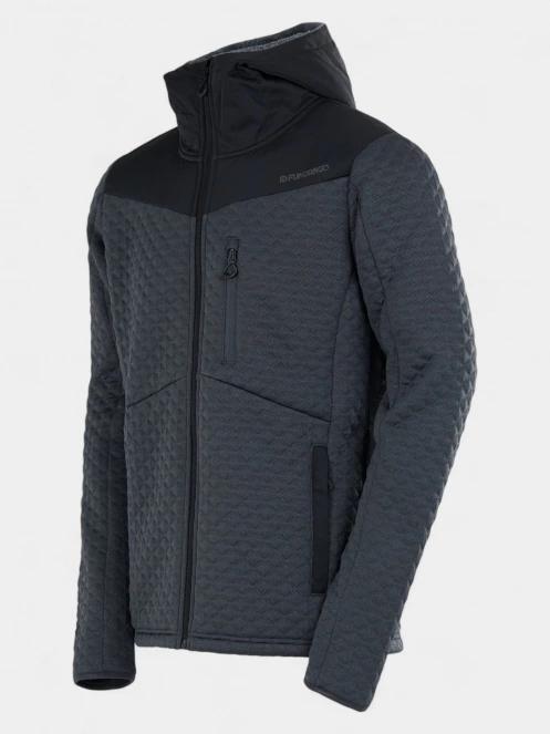 pulover polar pt. barbati Fundango Ashford Insulated Fleece Jacket gri 10