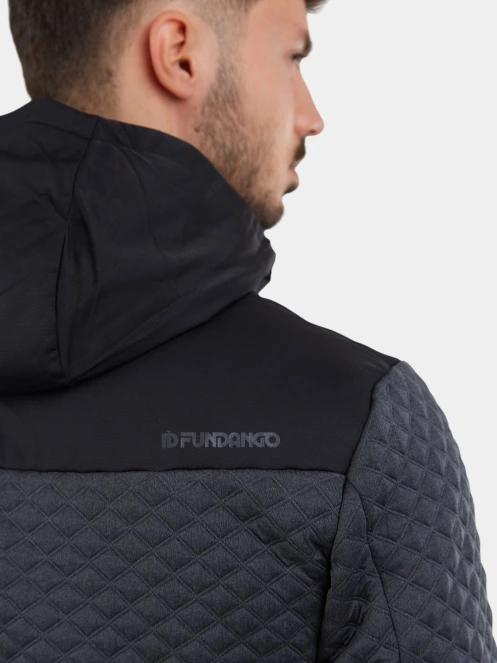 pulover polar pt. barbati Fundango Ashford Insulated Fleece Jacket gri 8