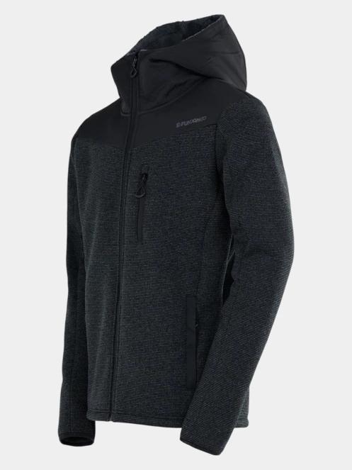 pulover polar pt. barbati Fundango Ashford Insulated Fleece Jacket gri 10