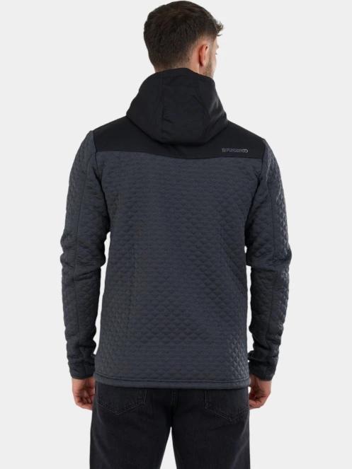 pulover polar pt. barbati Fundango Ashford Insulated Fleece Jacket gri 3