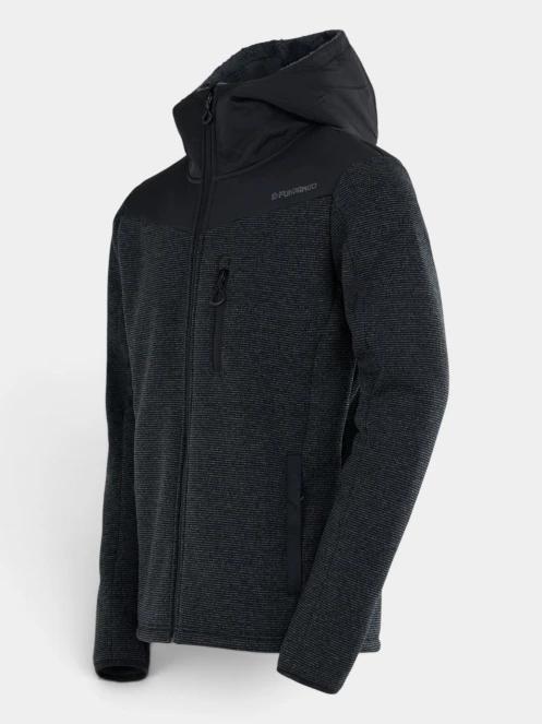 pulover polar pt. barbati Fundango Ashford Insulated Fleece Jacket gri 10