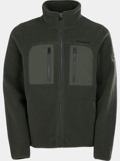 pulover pt. barbati Fundango Haven Hybrid Jacket verde 8