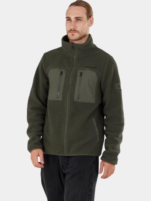 pulover pt. barbati Fundango Haven Hybrid Jacket verde 5