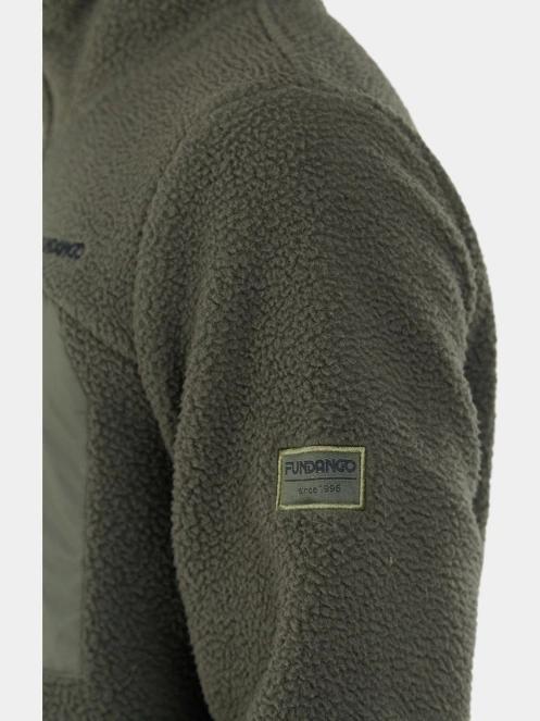 pulover pt. barbati Fundango Haven Hybrid Jacket verde 6