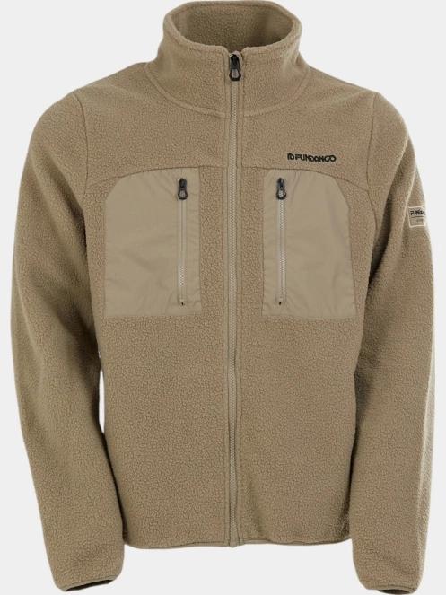 pulover pt. barbati Fundango Haven Hybrid Jacket nisip 8