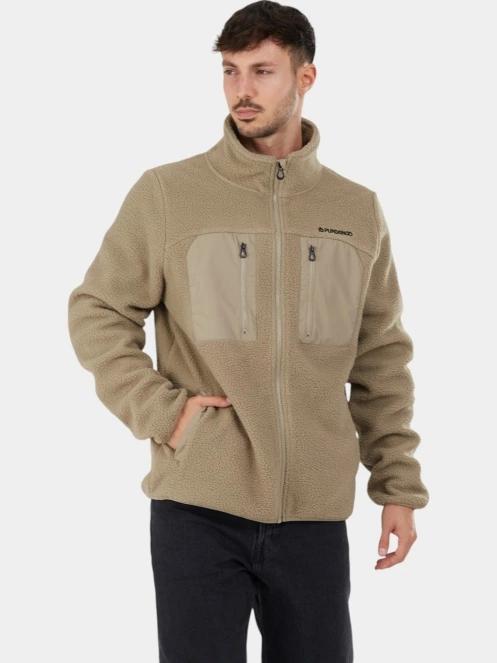 pulover pt. barbati Fundango Haven Hybrid Jacket nisip 5