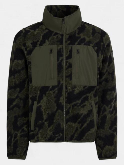 strat intermediar hibrid pt. barbati Fundango Haven Hybrid Jacket negru 7