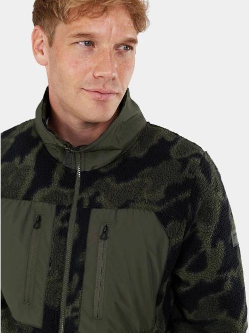 strat intermediar hibrid pt. barbati Fundango Haven Hybrid Jacket negru 6