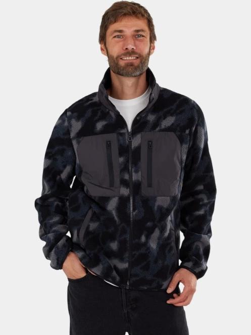 strat intermediar hibrid pt. barbati Fundango Haven Hybrid Jacket negru 5