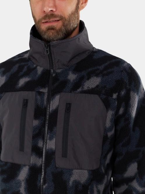 strat intermediar hibrid pt. barbati Fundango Haven Hybrid Jacket negru 6