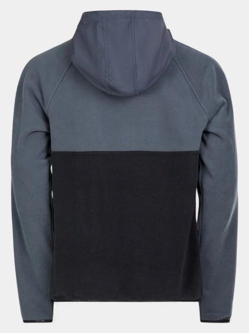 pulover cu gluga pt. barbati Fundango Carlos Fleece Pullover gri 8