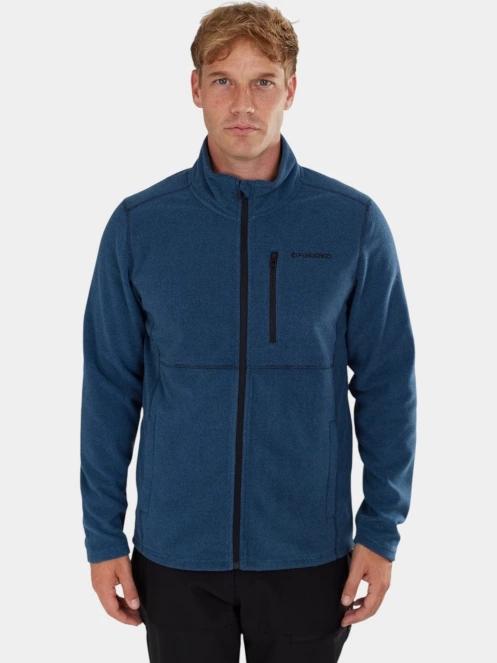 pulover polar pt. barbati Fundango Jeffrey Fullzip Fleece albastru inchis 2