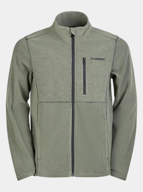 pulover polar pt. barbati Fundango Jeffrey Fullzip Fleece oliv 2