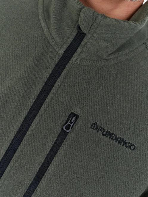 pulover polar pt. barbati Fundango Jeffrey Fullzip Fleece oliv 6