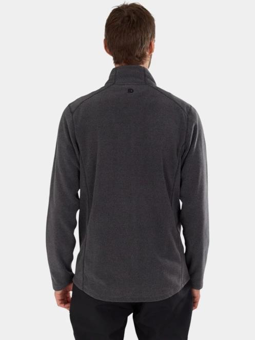 pulover polar pt. barbati Fundango Jeffrey Fullzip Fleece negru 3