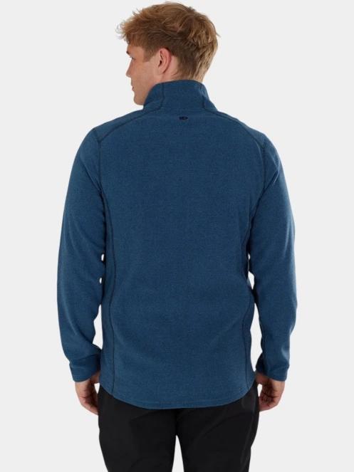 pulover polar pt. barbati Fundango Jeffrey Fleece Jacket albastru inchis 3