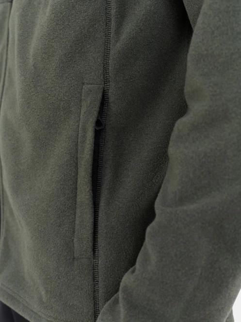 pulover polar pt. barbati Fundango Jeffrey Fleece Jacket oliv 7