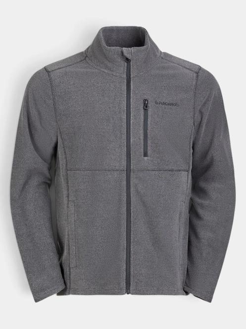 pulover polar pt. barbati Fundango Jeffrey Fleece Jacket negru 8